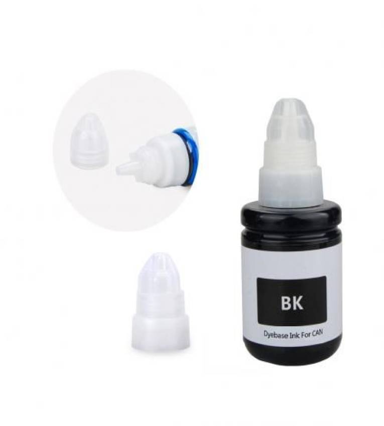 Refill Ink Printer Bouteille de Recharge d'Encre Noir  135 ml pour Imprimantes de série G, avec Capacité d'impression d'environ 6000 pages résistante à l'eau